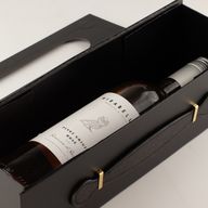 Складана подарункова коробка - у формі винної коробки (33.5x10x10.5 см) - чорний
