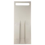 Розбірна подарункова коробка - середнього розміру (24x18.2x8 см) - біла