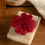 Heart Guest Soaps - Raspberry