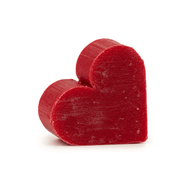 Heart Guest Soaps - Raspberry