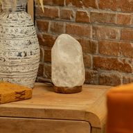 Соляна лампа Crystal Rock з гімалайської солі — приблизно 1.5–2 кг