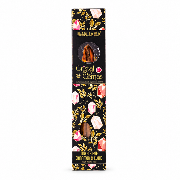 Banjara Cristal Gemas - Тигрове Око - Кориця та Гвоздика