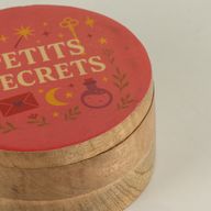Кругла емальована скринька - Petite Secrets
