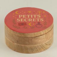 Кругла емальована скринька - Petite Secrets