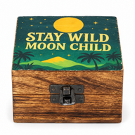 Маленька емальована скринька - Stay Wild Moon Child