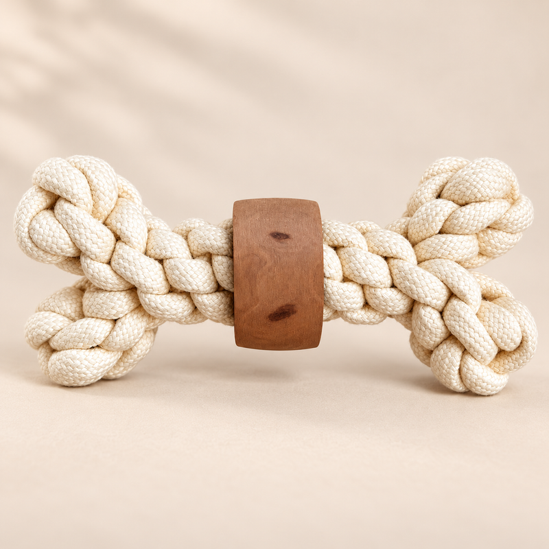 PAW Toys - Жувальна іграшка з кавового дерева - Кістка Power Knot