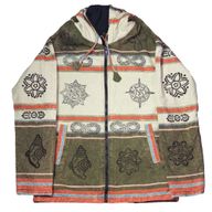 Nomad Sari - Куртка Himalayan Soul - Розмір M - Зелена Мантра