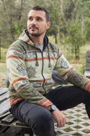Nomad Sari - Куртка Himalayan Soul - Розмір M - Зелена Мантра