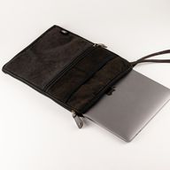 Дорожній чохол для ноутбука з ефектом Stonewash - Вугільний