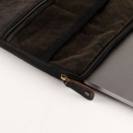 Дорожній чохол для ноутбука з ефектом Stonewash - Вугільний