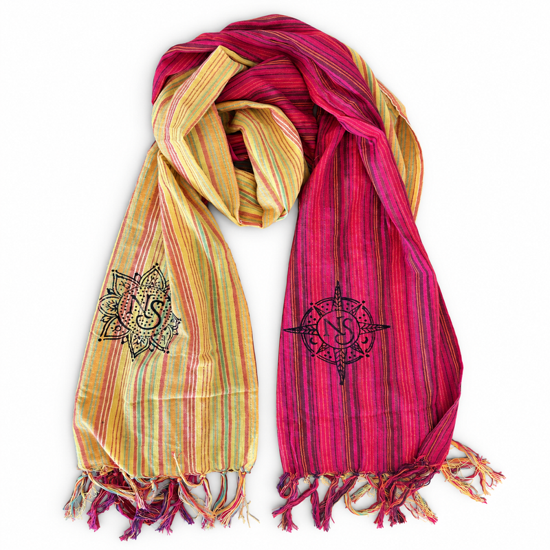 Стартовий набір Nomad Sari Travel Blessing Scarves – 72 шарфи + БЕЗКОШТОВНА стійка для демонстрації