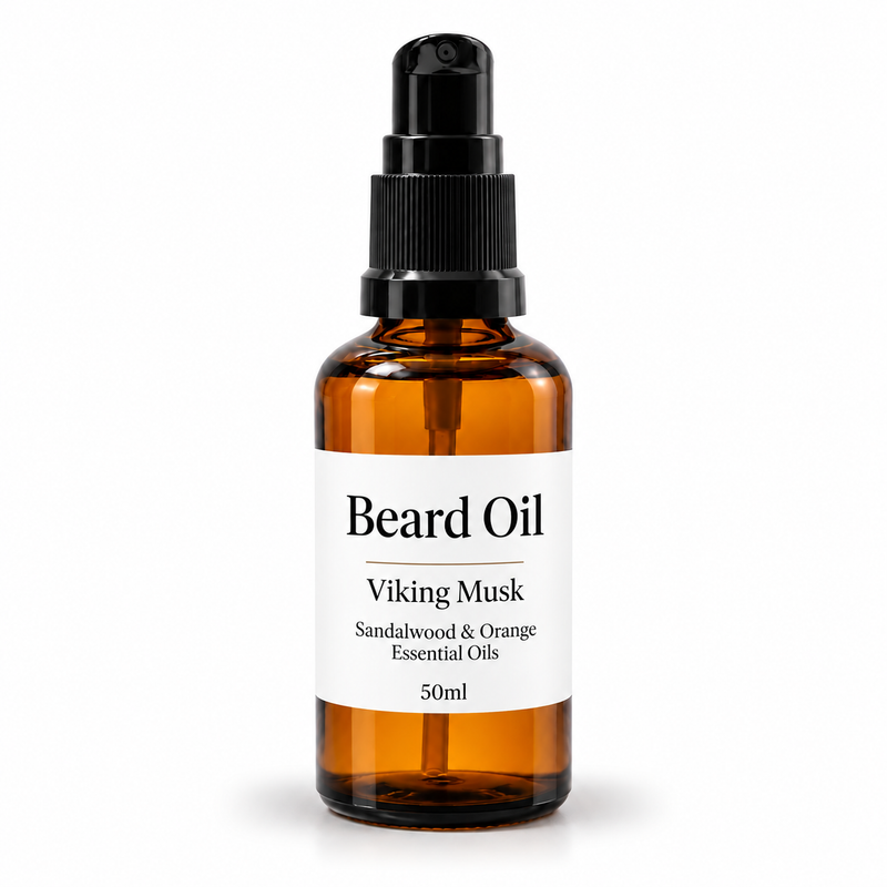 Олія для бороди 50 мл - Viking Musk - Без етикетки