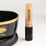 FOCUS – Чорна співаюча чаша в наборі – 15x7.5 см