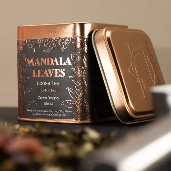 Mandala Leaves - Крафтовий Чай