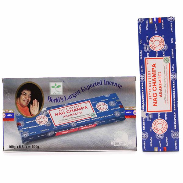 Ароматичні Палички Satya - Nag Champa 100 г