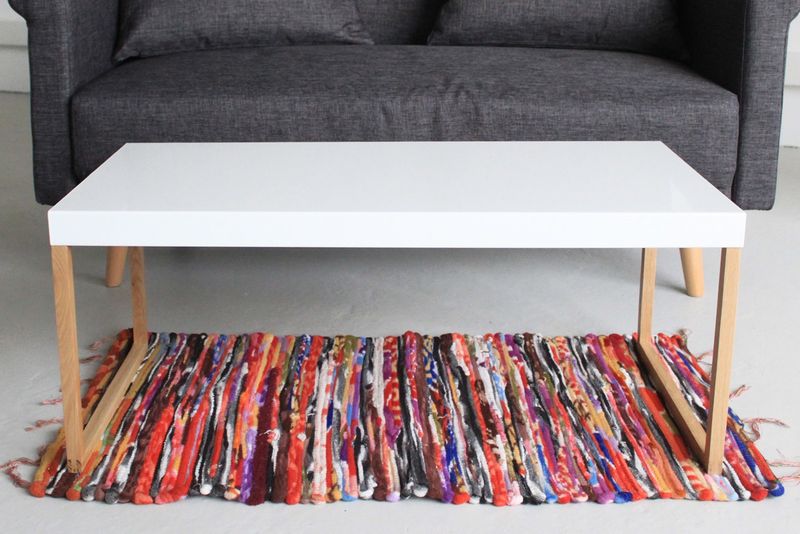 Малий Плетений Килим 50x90 см